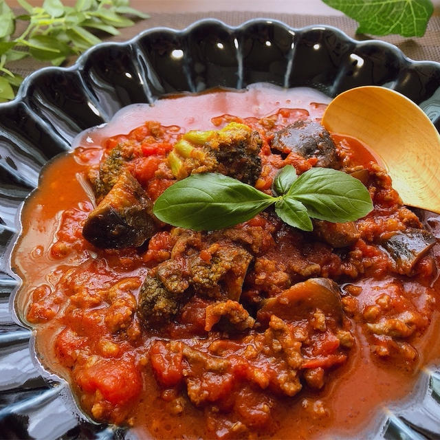 ひき肉となすのトマト煮込み ひき肉 なす トマト レシピ 簡単 By Hisa358さん レシピブログ 料理ブログのレシピ満載