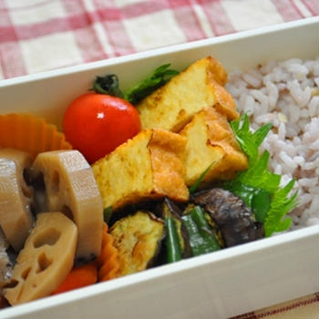 20110430　根菜の煮物弁当【20分】