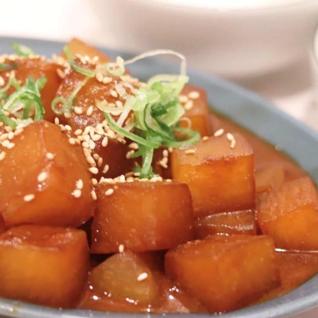 こっくり韓国風『大根の甘辛味噌煮』 #レシピ #煮物 #おうちごはん