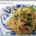 明太子と水菜のパスタ&香川 絵馬さんの美の秘訣♪