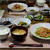 豚肉のしょうが焼き＆煮ナスなどいろいろ　ヘンリーフォンダ咲いた　