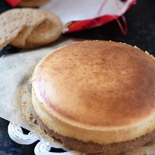 イギリスのクリームチーズで、チーズケーキ♡