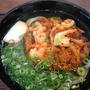 朝ごはんに「かき揚げうどん」