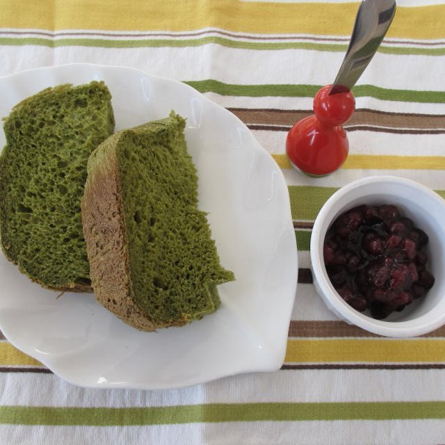 GOPANで 抹茶RiceBread