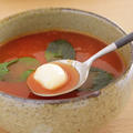 トマトジュースでお手軽に♡マルゲリータスープ
