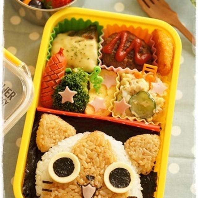 アイルーのお弁当（キャラ弁）