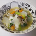 鱈とお野菜のスープ、フェンネルの香り