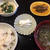 お昼はむかごご飯