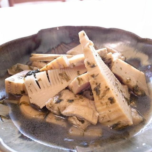 とろとろワカメと旬な竹の子の煮物｜「役割分担」から「役割判断」へ