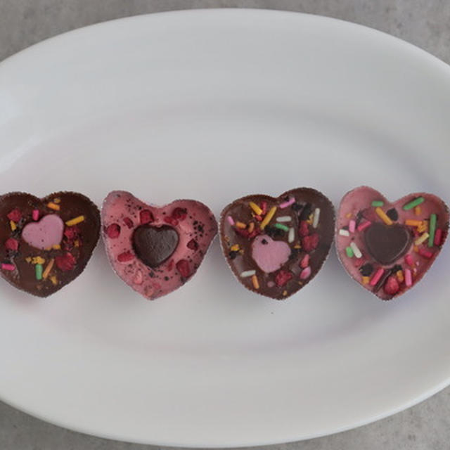 今年のブーム・平成女児チョコを作る（簡単で懐かしくて最高！）