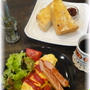 朝cafe★モーニングセット(あずきトースト・チーズオムレツ・コーヒー牛乳）