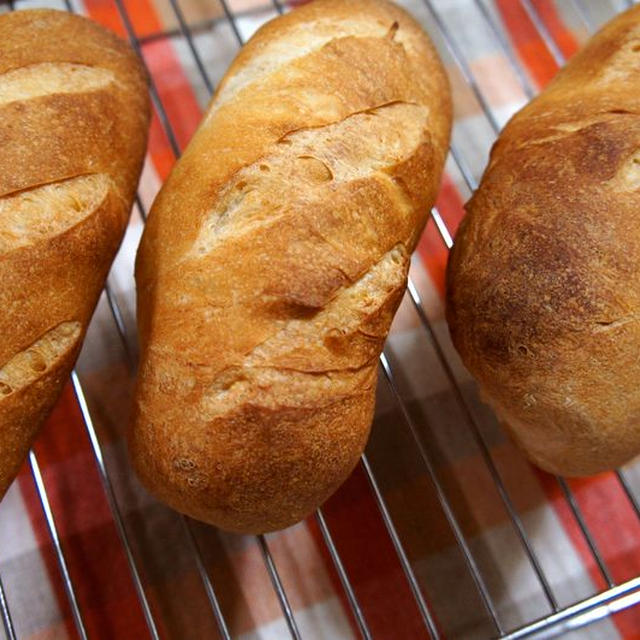 今日のパン「フランスパン（失敗）」と妊婦話