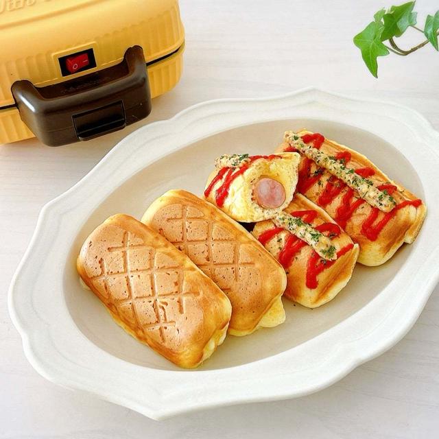 挟んで焼くだけ簡単‼︎【チーズドッグ&ホットドッグ】と 息子の思い出。