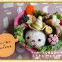ハロウィン気分な女の子お弁当♪