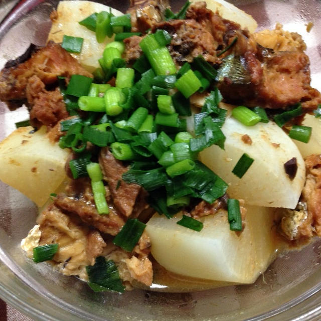 続•さば味噌煮缶大根