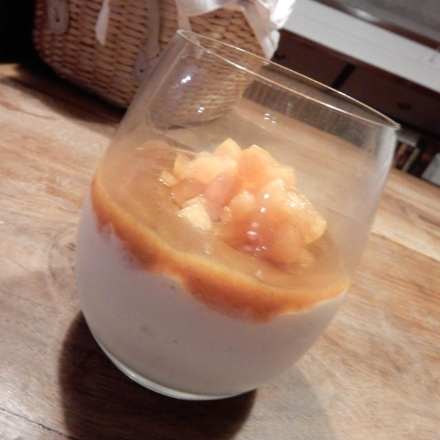 Panna cotta au lait de soja ゆるとろパンナコッタ