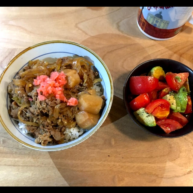 最近の晩ごはん