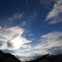 今日の空