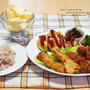 いつかの 晩御飯 と 肉巻き南瓜のマヨ照りソテー