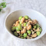 【腸から肌を整える】『もち麦とお豆の味噌胡麻和え』美肌レシピ