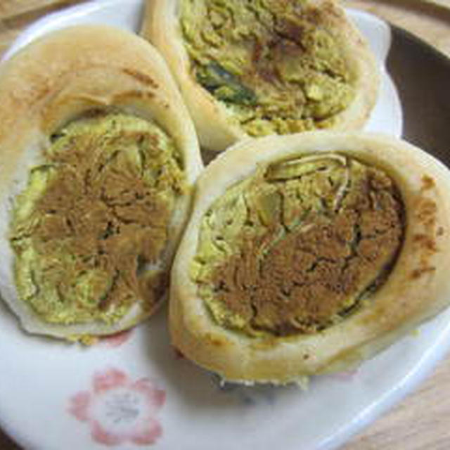☆ぴよさんの焼き芋シナモンパン〜☆