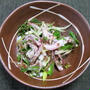 イカ下足と香味野菜の梅風味和え