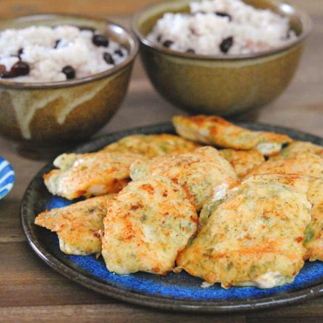 簡単☆鶏胸肉の磯辺焼き