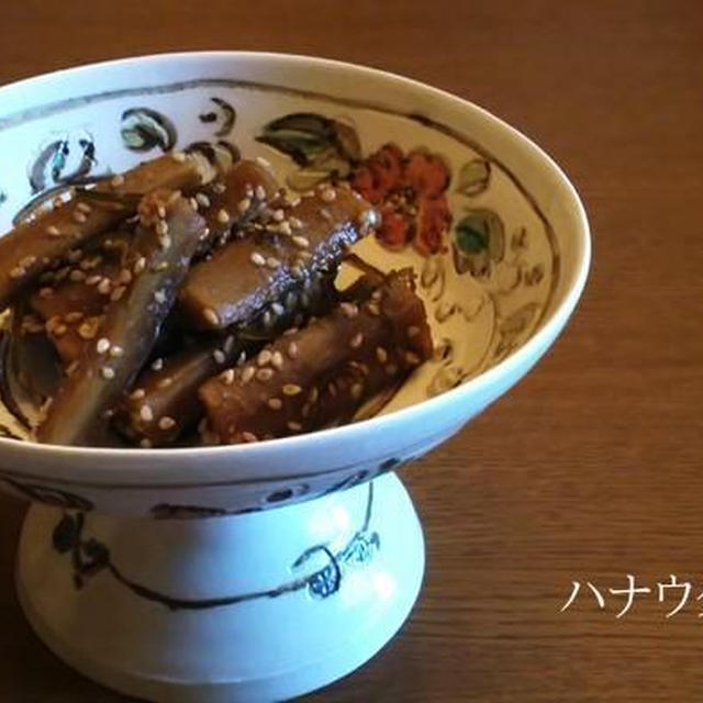 ゴボウの佃煮風 【ご飯にもお酒にも合う】