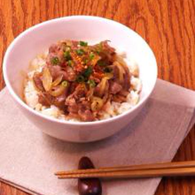 10分で簡単！シンプル牛丼