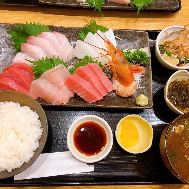 大垣市＊大垣お魚市場でコスパ◎ランチ♡平飼いたまごと。
