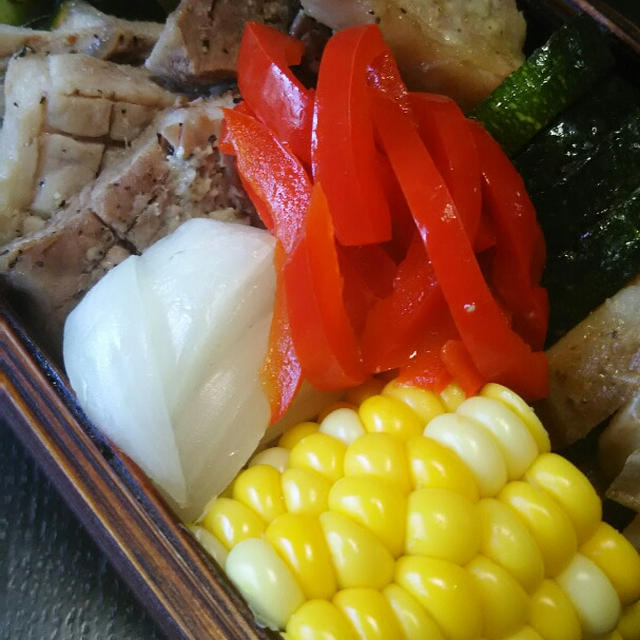 豚肉わさび塩弁当