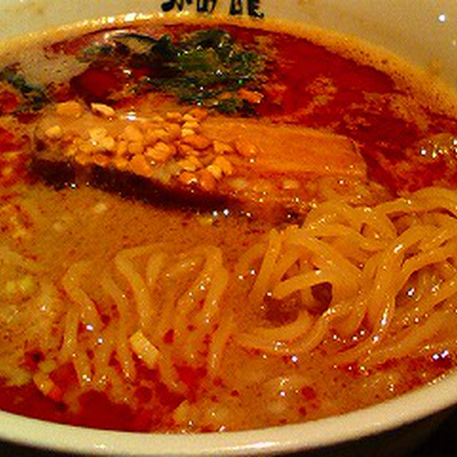 福龍 の豚の角煮入り担々麺