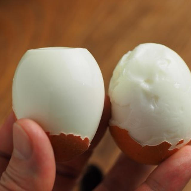 メシ通！ゆで卵の殻を簡単にむく方法