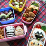 小学生姉妹弁当＊秋っぽいキャラ弁