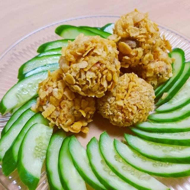 ひとくちサイズ☆和洋折衷のやみつき里芋焼きコロッケ