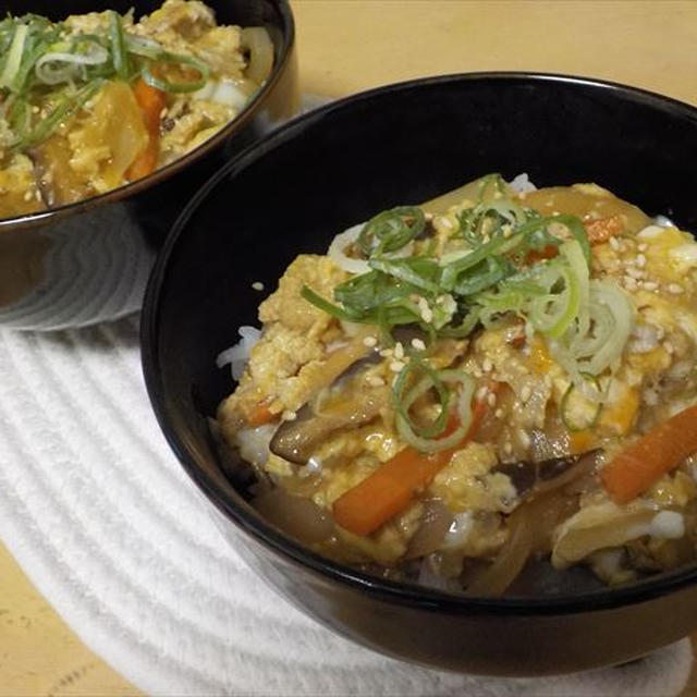 玉子丼とこの柑橘系な～に？