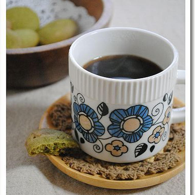 カントリーマーム風クッキーでコーヒータイム*