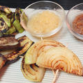 野菜のステーキと、梨でつくる和風のフルーツソースのレシピ