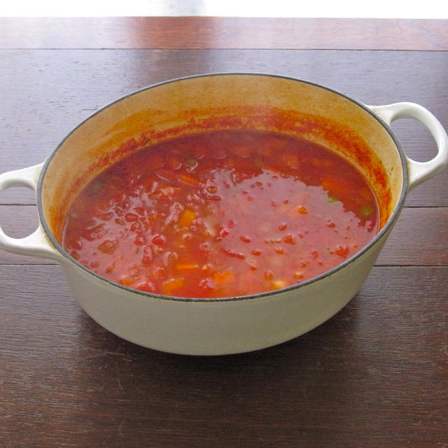 レンズ豆のベジ・スープ