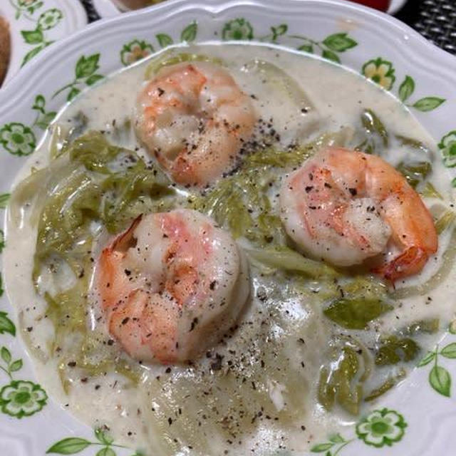 白菜と海老のミルク煮☆おおいたクッキングアンバサダー