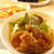 豚こまパーコーの冷やしカレーそうめん