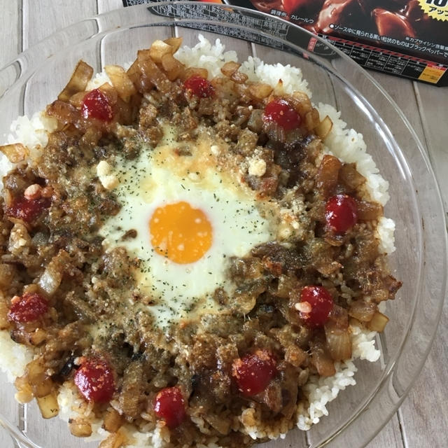 ゴールデンカレー バリ辛 で簡単焼きカレー♪