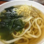 平和島駅前で朝うどん