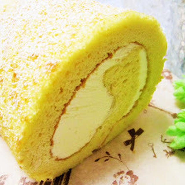 濃厚美味♡キャラメルロールケーキ