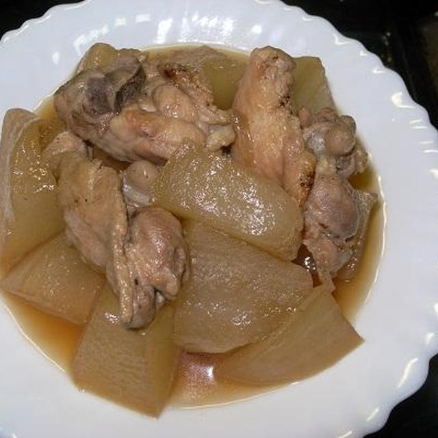 ○[圧力鍋]鶏と冬瓜の煮物