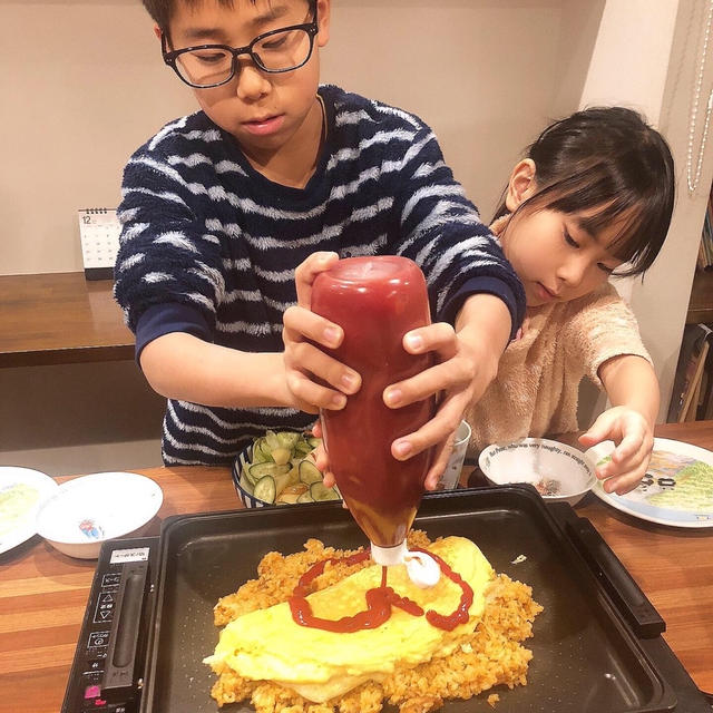 焼きオムライスです！