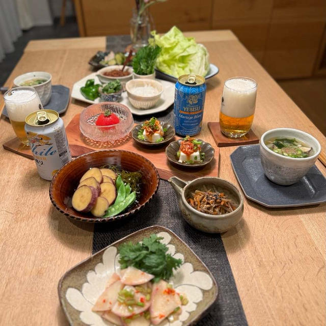 久しぶりの2人ごはん〜ブリカマ焼き