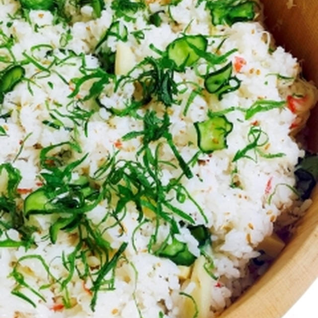 シンプルだけど旨い 蟹と筍の簡単ちらし寿司 By Toytoy Saori555さん レシピブログ 料理ブログのレシピ満載
