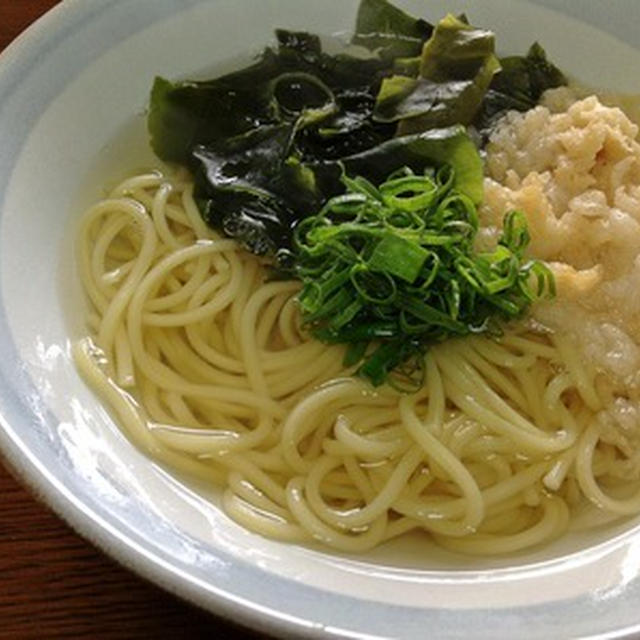 麺は控えめに「駅そば風ラーメン」