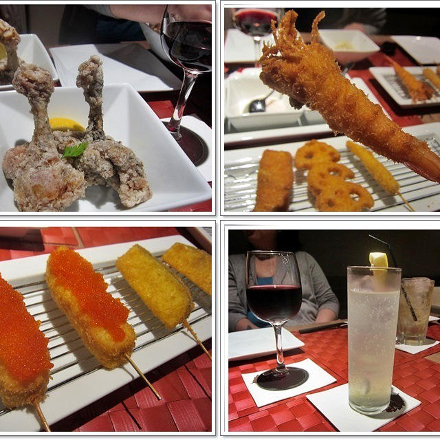 串揚げダイニングごきげん☆全てオリーブオイル揚げ・おかませ1800円～